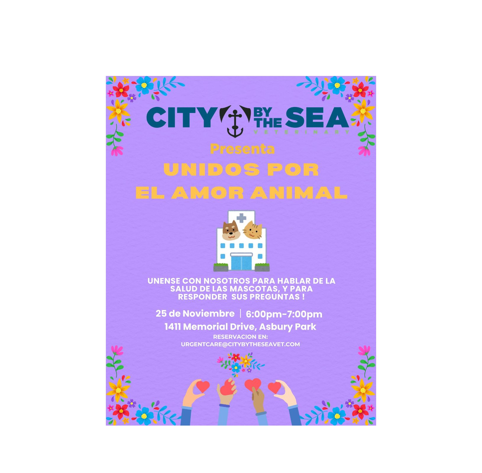 Informational graphic on the event