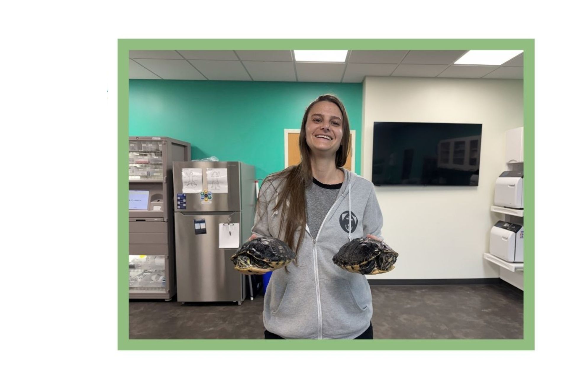 Dr. Kaitlin Eppinger is now seeing exotic veterinary patients at City by the Sea