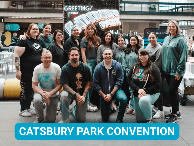 The team at Catsbury Park Convention