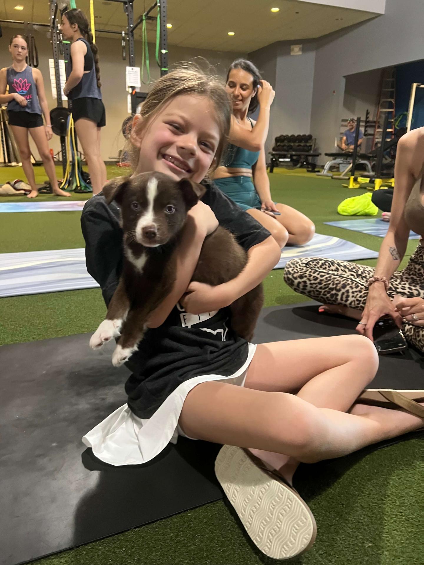 Puppy Yoga