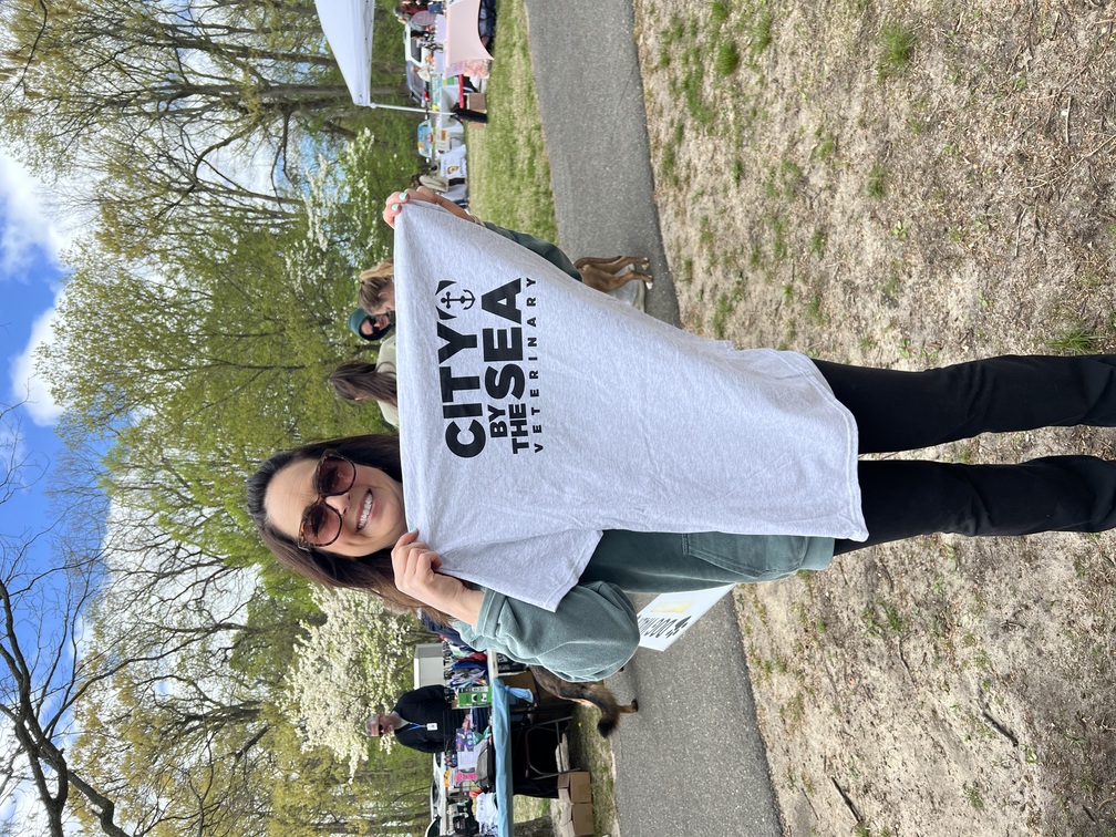 People at MSPCA Dog Walk