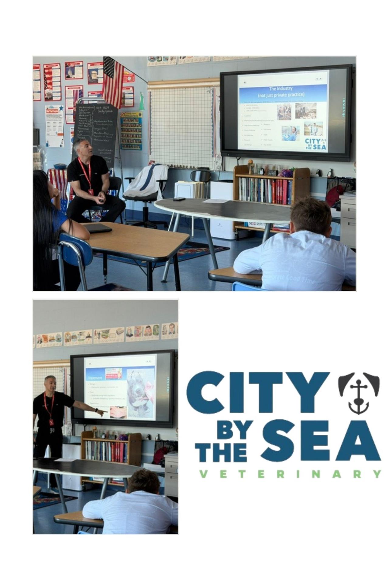 Career Day at Frank Antonides School, City by the Sea Veterinary Career Day at Frank Antonides School, City by the Sea Veterinary