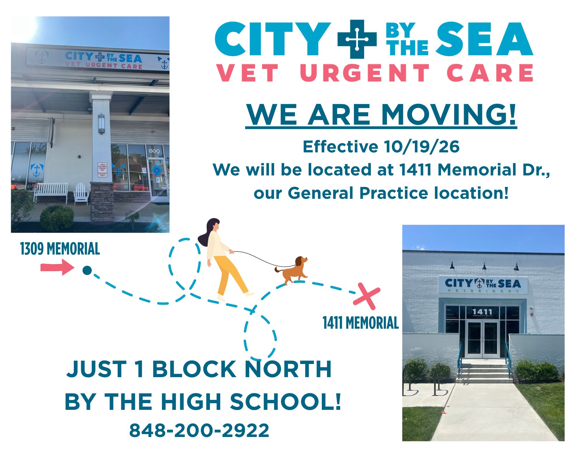 City by the Sea Urgent Care is moving as of 10/19 City by the Sea Urgent Care is moving as of 10/19
